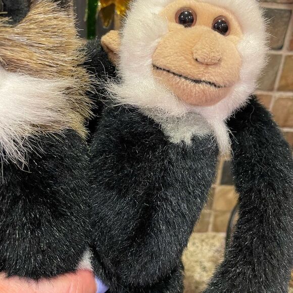 Vintage Wild Republic Retired Monkeys 1999 Velcro Hands Hangs On For The Ride! - Picture 4 of 16